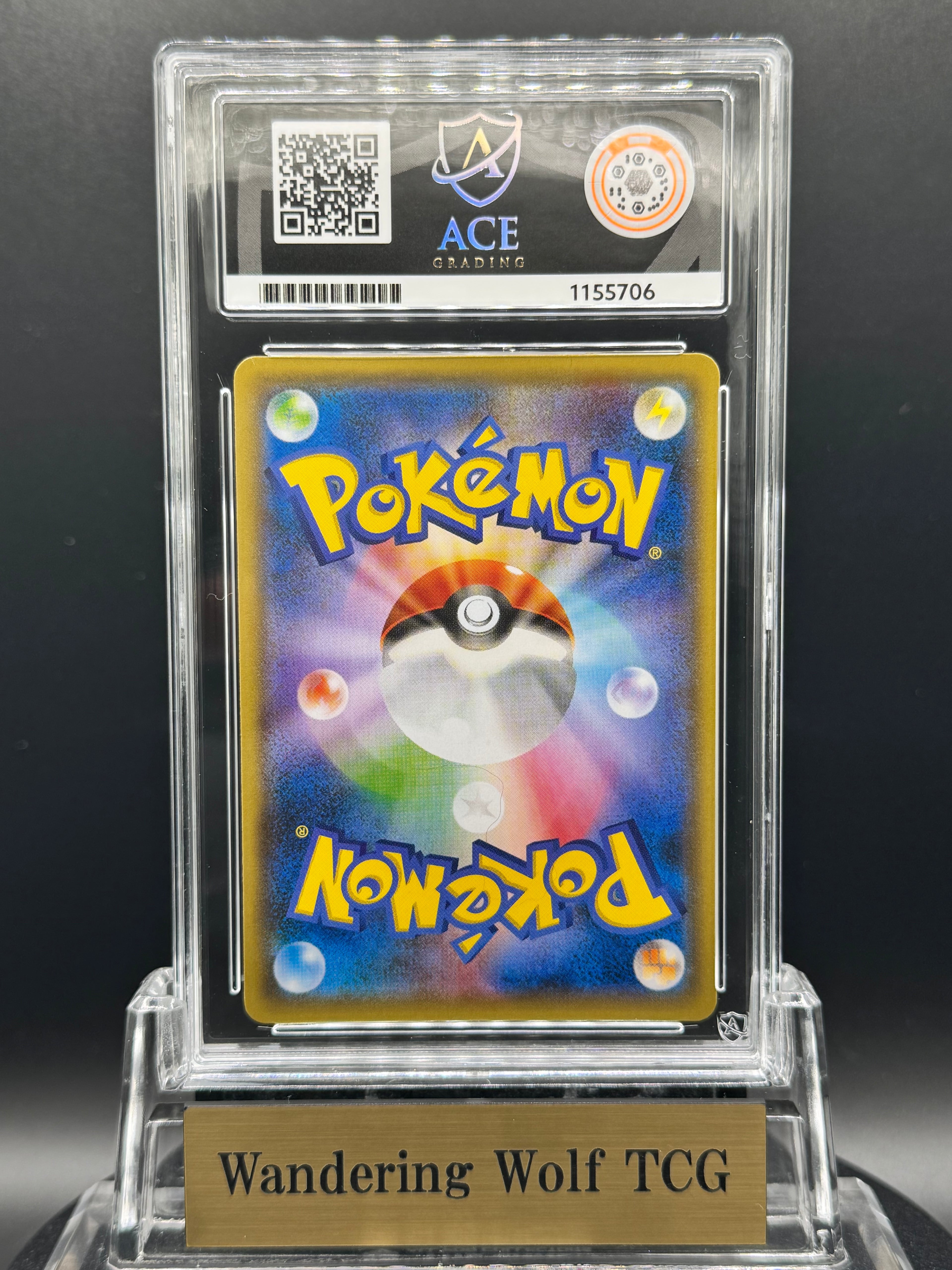 ACE 10 Hoopa Movie Ticket Promo 155/XY-P - 2015 Pokemon Japanese / Hoopa Movie Promo Halo Clash Genie Pokemon Card