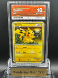 ACE 10 2010 Pokemon Spanish Pikachu Promo Holo Pikachu World Collection / 2010 ポケモン スペイン語 ピカチュウ プロモ ホロ ピカチュウワールド