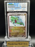 ACE 10 2014 Pokemon Japanese Rayquaza Promo Illustration Collection 100/XY-P / 2014 ポケモン レックウザ プロモ イラストコレクション付録カード 100/XY-P