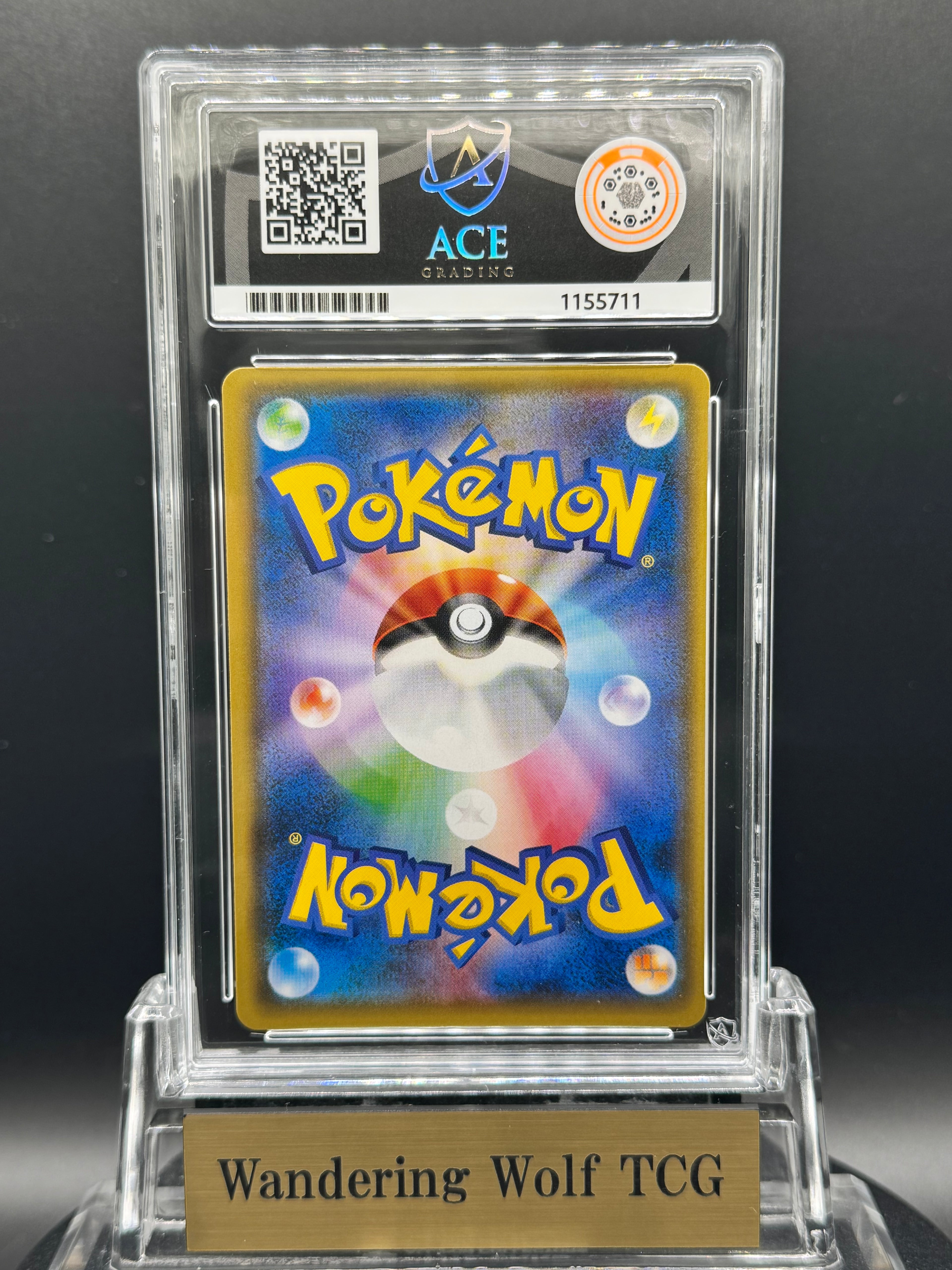 ACE10 Poncho Wearing Eevee Umbreon Promo 141/SM-P 2017 Pokemon Japanese Eevee Mega Campaign / Poncho Wearing Eevee Umbreon 141/SM-P