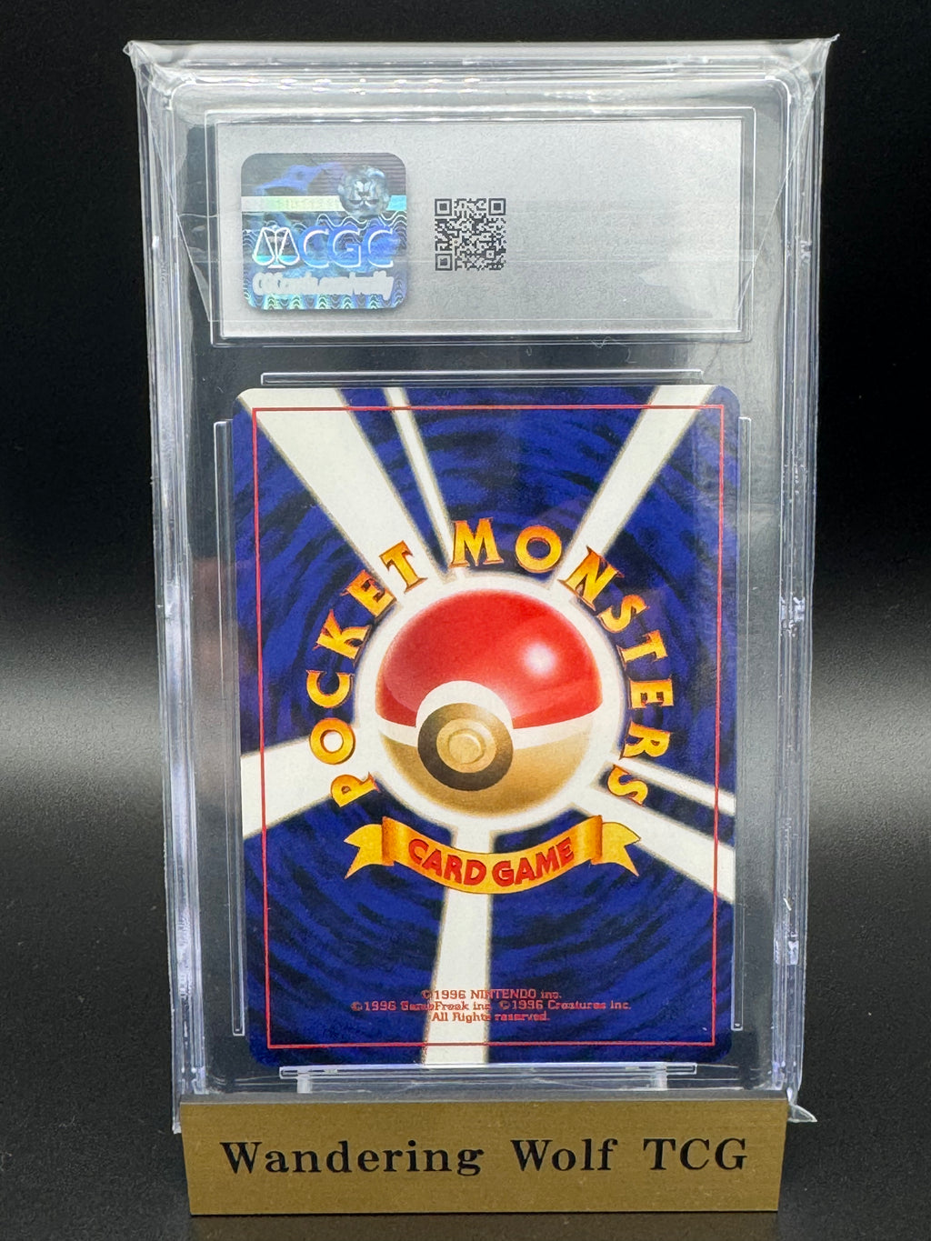 CGC 10 Porygon Unnumbered Promo Pokémon Card Fan Club 700 Points  2000  Pokémon Japanese / ポリゴン ポケモンカード ファンクラブ 旧裏 プロモ