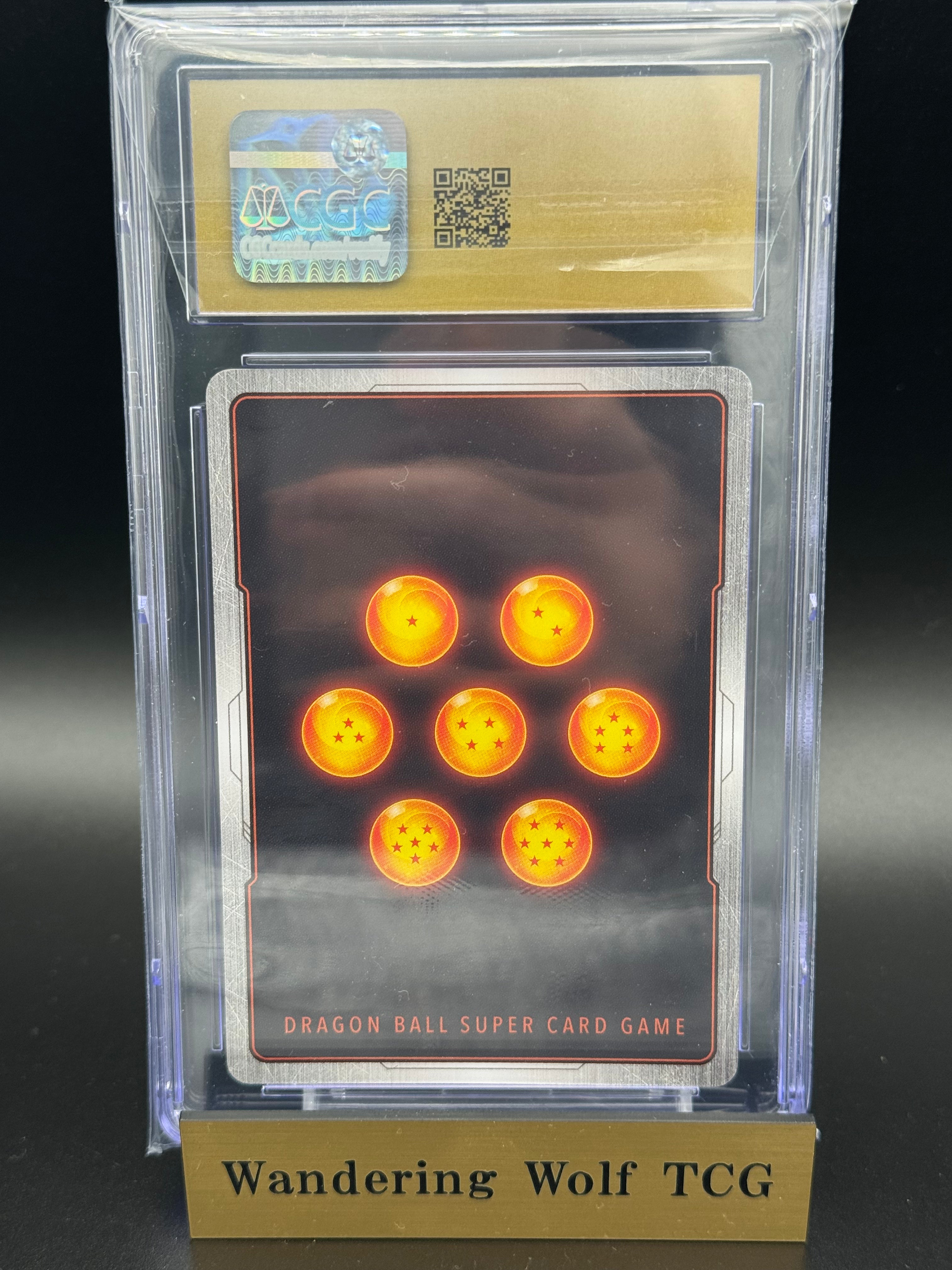 CGC 10 PRISTINE Son Goku Serialized 357/777 FP-001 2024 Dragon Ball Super Fusion World Japanese Tournament Promos 2024 Ultimate Battle Top Placement / 孫悟空 シリアル アルティメットバトルの優勝者 プロモ フュージョンワールド ドラゴンボールスーパーカードゲーム