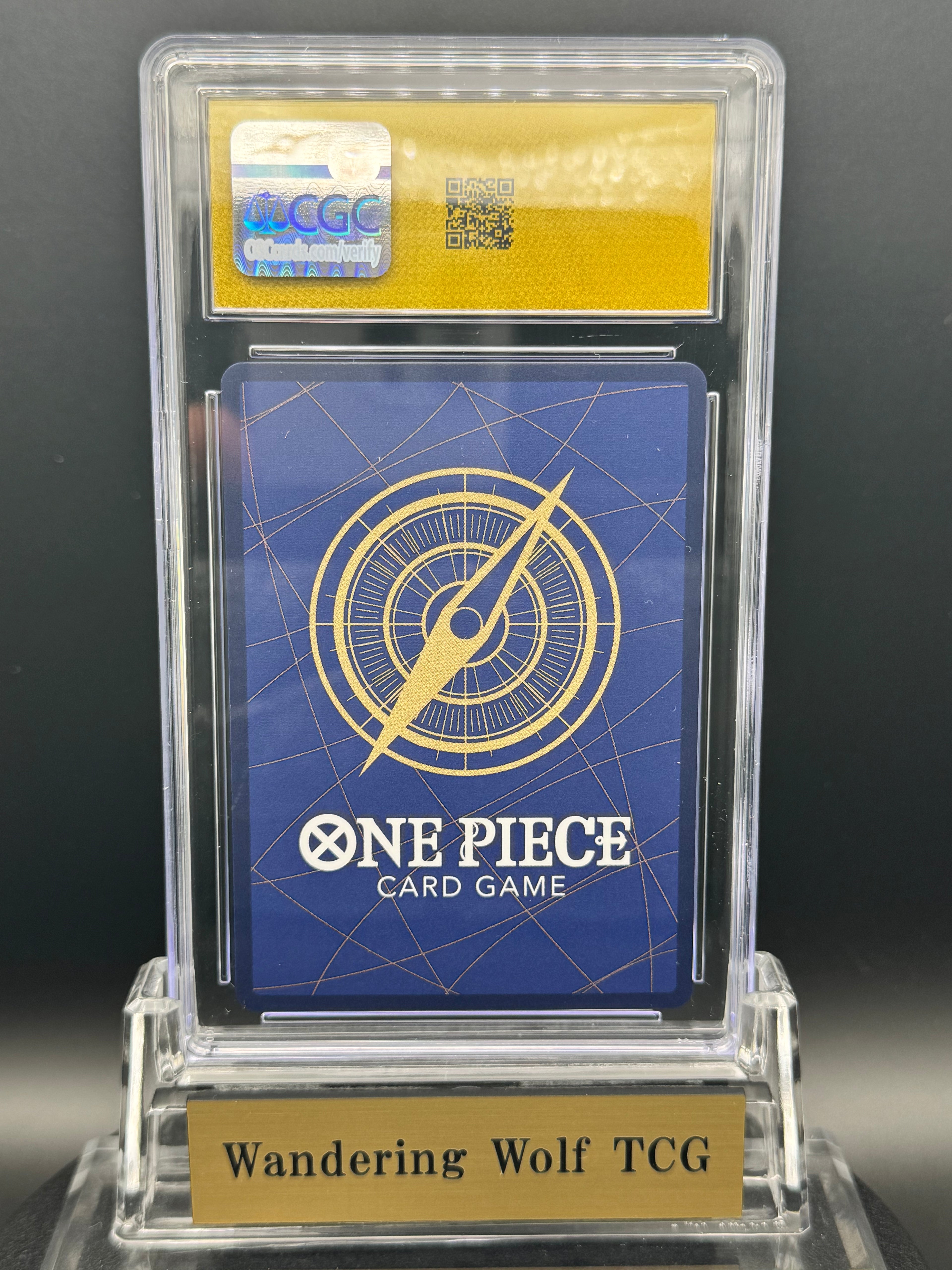 CGC 10 PRISTINE 2024 One Piece Japanese Trafalgar Law SEC Alternate Art Manga Parallel Royal Blood OP10-119 / 2024 ワンピース トラファルガー・ロー SEC 絵違い コミックパラレル 王族の血統