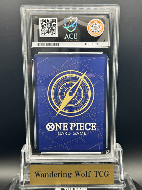 ACE 10 2024 One Piece Japanese Monkey D. Luffy SR Alternate Art Promo One Piece Day ST10-006 / 2024 ワンピース モンキー・D・ルフィ SR 絵違い プロモ ONE PIECE DAY’24